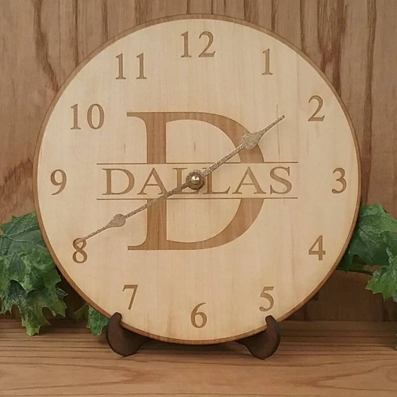 How To Laser Engrave Wooden Clocks Algolaser